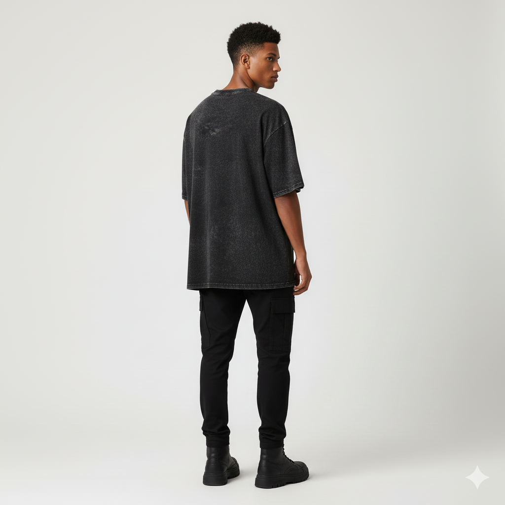 ZIVORA 001 – Limited Edition Acid Wash Tee